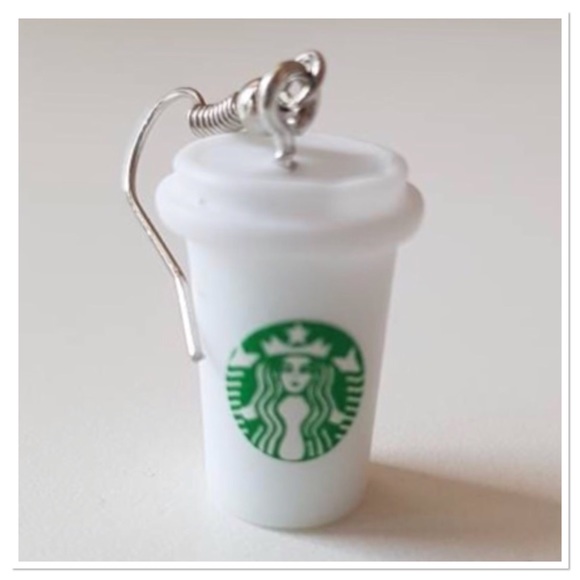 Starbucks Cup Dangle Earrings ☕️☕️☕️ - Picture 3 of 3